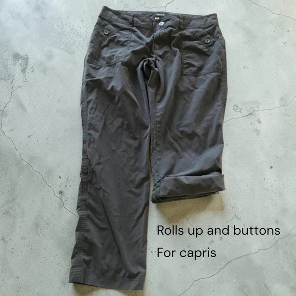 Marmot Women's Gray Outdoor Capris (CAP9) - Picture 2 of 14